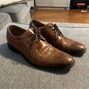 Apt. 9 Tan Leather Men's Oxfords